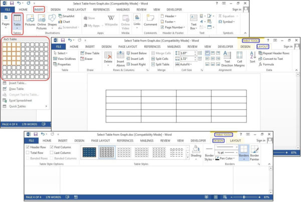 Word Processing and Spreadsheets