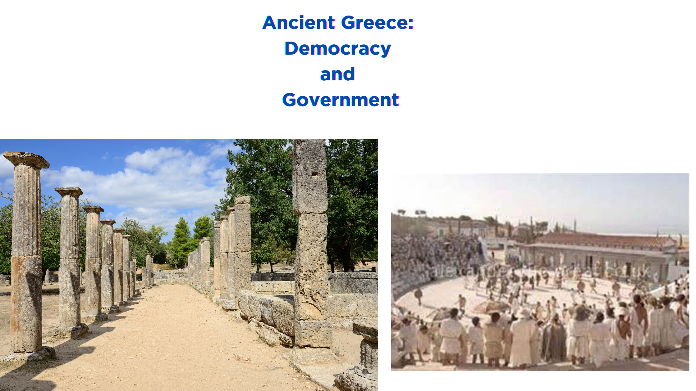 Ancient Greece: Democracy and Government