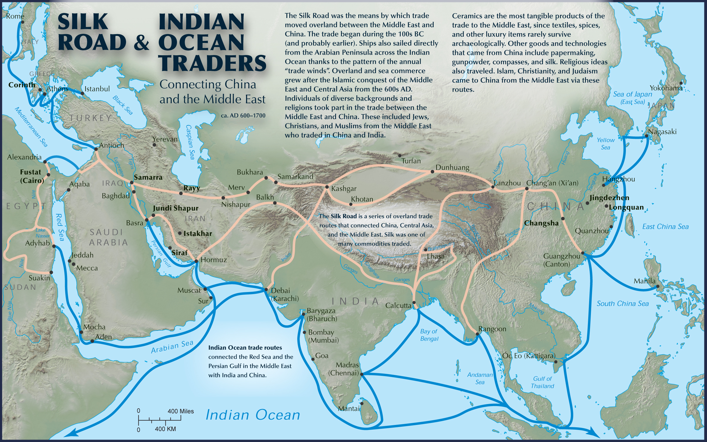 The Silk Road: Trade Route Between East and West