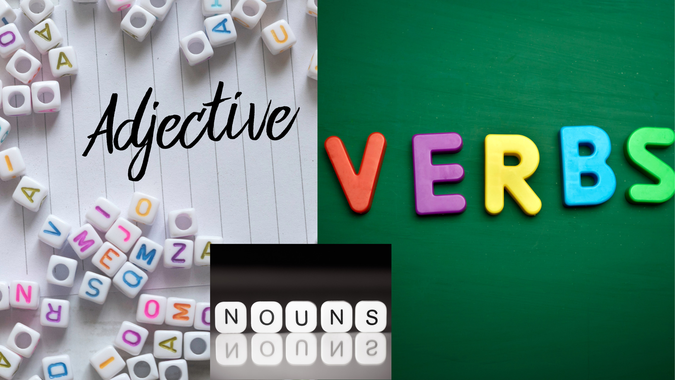 Learning Basic Grammar: Nouns, Verbs, Adjectives