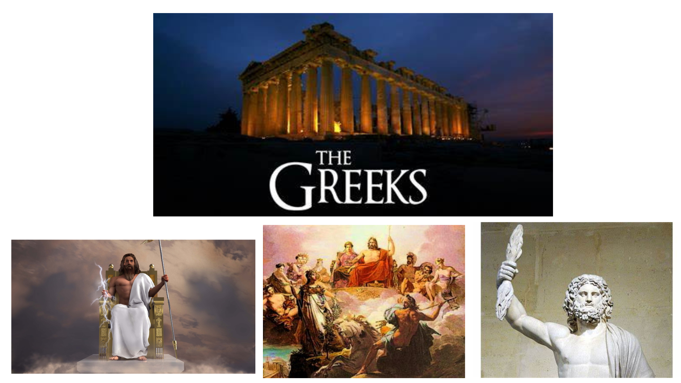 The Greeks: Gods, Myths, and the Olympics